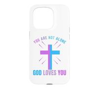 Vous n'êtes Pas Seul, Dieu Vous Aime, survivez à Vos pensées suicidaires Coque pour iPhone 15 Pro