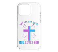 Vous n'êtes Pas Seul, Dieu Vous Aime, survivez à Vos pensées suicidaires Coque pour iPhone 16 Pro