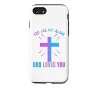 Vous n'êtes Pas Seul, Dieu Vous Aime, survivez à Vos pensées suicidaires Coque pour iPhone SE (2020) / 7/8
