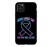 Vous n'êtes Pas Seul, Jésus Vous Aime, survivez à Vos pensées suicidaires Coque pour iPhone 11 Pro Max