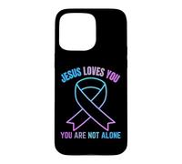 Vous n'êtes Pas Seul, Jésus Vous Aime, survivez à Vos pensées suicidaires Coque pour iPhone 15 Pro Max