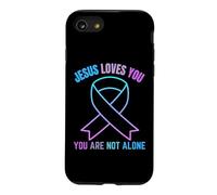Vous n'êtes Pas Seul, Jésus Vous Aime, survivez à Vos pensées suicidaires Coque pour iPhone SE (2020) / 7/8