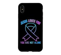 Vous n'êtes Pas Seul, Jésus Vous Aime, survivez à Vos pensées suicidaires Coque pour iPhone XS Max