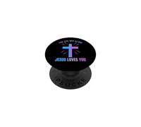 Vous n'êtes Pas Seul, Jésus Vous Aime, survivez à Vos pensées suicidaires PopSockets PopGrip Adhésif