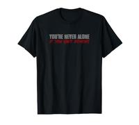 Vous N'ÊTES Pas Seul SI Vous Avez des DÉMONS Dark Funny Bold T-Shirt Graphique avec Valeur