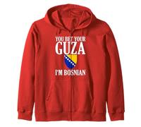 Vous pariez Que Votre Guza Je suis des Hommes et des Femmes bosniaques Sweat à Capuche