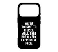 Vous Parlez à Un Mur de Briques Qui a Une très Expressive Coque pour iPhone 17 Pro