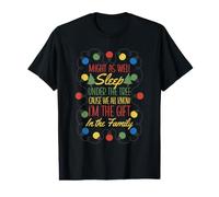 Vous pourriez Aussi Bien Dormir sous Le Sapin Car Nous connaissons Tous Noël T-Shirt Graphique avec Valeur