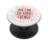 Vous Pouvez Faire des Choses dures : Force, Forte positivité, Croissance PopSockets PopGrip Adhésif