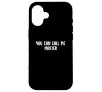 Vous Pouvez m'appeler Master College Funny Masters Degree School Coque pour iPhone 16