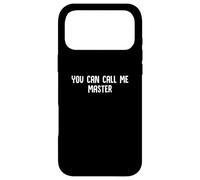 Vous Pouvez m'appeler Master College Funny Masters Degree School Coque pour iPhone 17 Pro Max