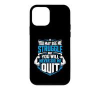Vous Pouvez me Voir Lutter, mais Vous ne me verrez jamais arrêter Coque pour iPhone 12 Mini