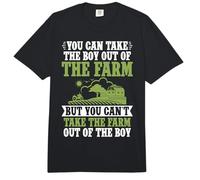 Vous Pouvez Sortir Le garçon de la Ferme mais Vous ne Pouvez Pas Prendre la Ferme Comfort Colors Adult Heavyweight T-Shirt