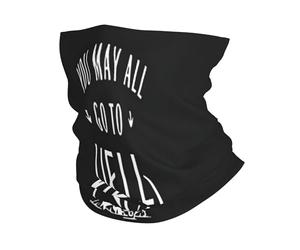 Vous Pouvez Tous Aller en Enfer, Moi J'Irai Au Texas Unisexe Tour De Cou Élastique Cache Cou Respirant Bandeau pour Randonnée Cyclisme Été Moto