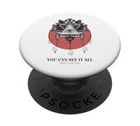 Vous Pouvez Voir Tout Faire Confiance à Votre âme (Graphique bohème Spirituel) PopSockets PopGrip Adhésif