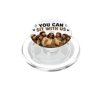 Vous Pouvez Vous asseoir avec Jésus américain et Douze apôtres. Couleur Confortable PopSockets PopGrip pour MagSafe