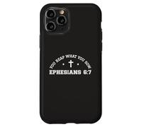 Vous récoltez ce Que Vous semez (Éphésiens 6:7) C'est drôle (67 versets bibliques) : Dieu Coque pour iPhone 11 Pro