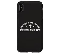 Vous récoltez ce Que Vous semez (Éphésiens 6:7) C'est drôle (67 versets bibliques) : Dieu Coque pour iPhone XS Max