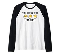 Vous Savez Pourquoi Je suis là, des œufs farcis Amusants pour Thanksgiving Manche Raglan