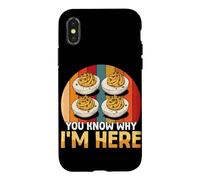 Vous Savez Pourquoi Je suis là, J'adore Le dîner de Thanksgiving aux œufs farcis Coque pour iPhone X/XS