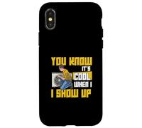 Vous savez que c'est cool quand je me présente pour les techniciens HVAC Hvacologist Coque pour iPhone X/XS