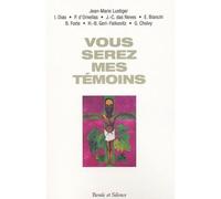Vous serez mes temoins - Collectif - Parole Et Silence Eds - broché - Essai
