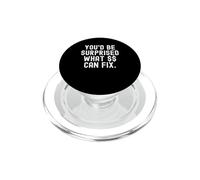 Vous seriez surpris de ce Qui Peut réparer Witty Observational PopSockets PopGrip pour MagSafe
