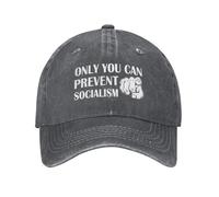 Vous Seul Pouvez Empêcher Le Socialisme Unisexe Casquettes Snapback Décontracté Chapeau Léger Hip-Hop Cap pour Golf Extérieur Running