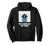 Vous terminez Le Jeu Chess Puzzle Design Sweat à Capuche