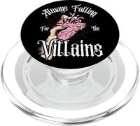 Vous tombez Toujours sous Le Charme des méchants ? Art Romantique en Forme de cœur Gothique PopSockets PopGrip pour MagSafe