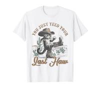 Vous venez de Voir Votre dernier Haw Western Cat Cowboy Funny T-Shirt