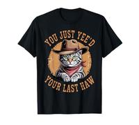 Vous venez de voir votre dernier Haw Western Cat Cowboy T-Shirt