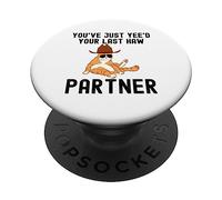 Vous venez d'oui de Votre dernier Partenaire Haw ou de Chat Cowboy PopSockets PopGrip Adhésif