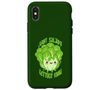 Vous Voulez de la Salade? Salade Savoir! Salad Pun Coque pour iPhone X/XS