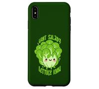 Vous Voulez de la Salade? Salade Savoir! Salad Pun Coque pour iPhone XS Max