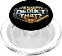 Vous Voulez déduire Cette Blague Amusante de Comptable fiscale PopSockets PopGrip pour MagSafe