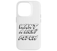 Vous Voulez Un lécher? Psych | Comédie Stand Up Années 1980 Coque pour iPhone 14 Pro