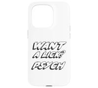 Vous Voulez Un lécher? Psych | Comédie Stand Up Années 1980 Coque pour iPhone 15 Pro