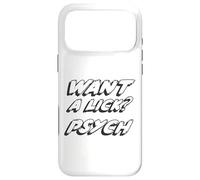 Vous Voulez Un lécher? Psych | Comédie Stand Up Années 1980 Coque pour iPhone 17 Pro Max