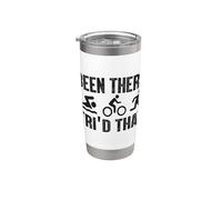 Vous y êtes déjà allé ? Tri'd That Triathlon Gobelet isotherme en acier inoxydable double paroi