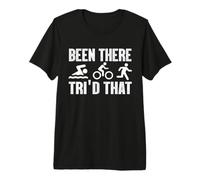 Vous y êtes déjà allé ? Tri'd That Triathlon T-Shirt Haut de Gamme