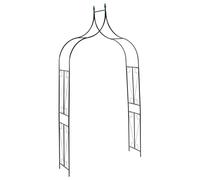 vidaXL Voûte de jardin Arche à rosiers 47094 pour plantes grimpantes Vert foncé