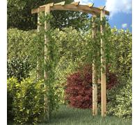 Voûte en Treillis 150x60x210 cm Bois, Maison & Jardin, Pelouses & Jardins, Vie en extérieur, Structures extérieures, Arches, treillages & pergolas de Jardin, Brun, (Poids 23.45KG)