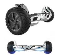 VOUUK Hoverboard Tout-Terrain HM 8,5 Pouces, contrôlé par Application avec Bluetooth et lumières LED, Moteur Puissant, Convient aux Adultes et aux Enfants.