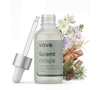 Vove Nordic Dawn Scent Drops, Jasmine Florals Vetiver - Huile parfumée pour lessive avec compte-gouttes en verre, booster de parfum, paires avec boules de séchage, hypoallergénique, musc biodégradable