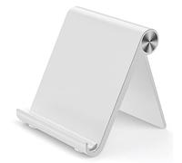 VOVIGGOL Support Téléphone Bureau Porte Smartphone Table Repose Téléphone Portable Socle Smartphone Stand Compatible avec iPad iPhone 13 Pro Max Mini 12 11 Galaxy S22 S21 Note20 Redmi Note