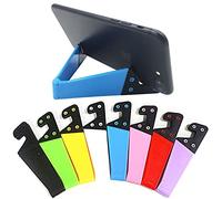 VOVIGGOL V Modèle Mini Support Telephone Bureau 8 Pièces, Porte Téléphone Portable de Voyage de Poche Pliable, Universel Support Smartphone Compatible avec iPhone iPad Tablette Kindle Android