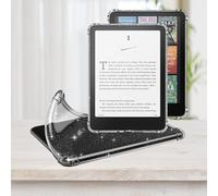 VOVIPO Coque Con Poudre Flash Transparente pour 7" Kindle Paperwhite/Paperwhite Signature Edition (12ème génération, 2024), Coque arrière TPU Ultra Douce et Souple pour Kindle Colorsoft-Clear Glitter