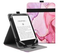 VOVIPO Coque de Protection Universel pour Kindle Paperwhite Liseuse 6-7 Pouces, étui Folio Compatible avec la liseuse Sony/Kobo/Tolino/Pocketbook/Kindle 6" 6.8" 7",Angle de Vue réglable-MPK