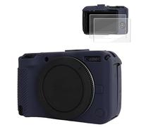 VOVMOEYA Étui pour Appareil Photo Canon EOS R50 V avec 2 protecteurs d'écran de 0,25 mm, étui en Silicone pour Canon EOS R50V, Souple Protecteur léger, Ajustement Parfait